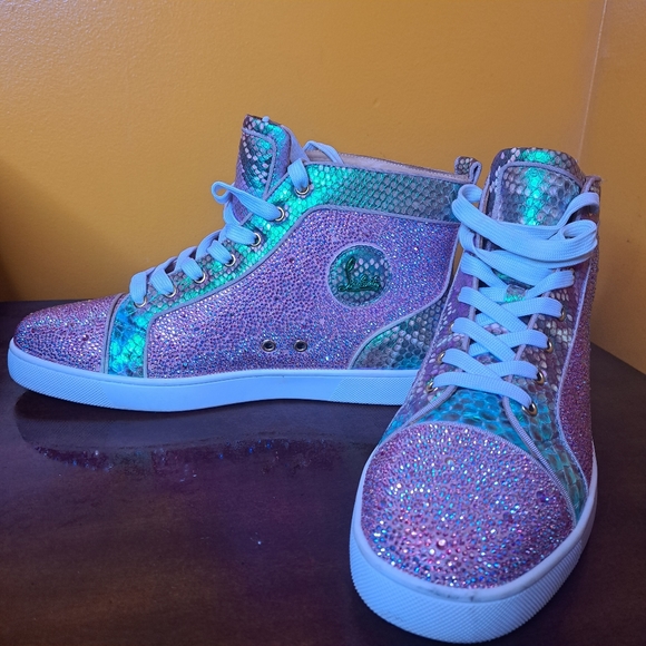 Christian Louboutin Other - Christian Louboutin Python Swarovski Shoes 46 (Size 13 US)
